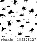 fly, insect, flight, black, vector, drawing, silhouette, eyes, design, symbol, picture, isolated, illustration, big, wing, paws, object, pattern  105328127