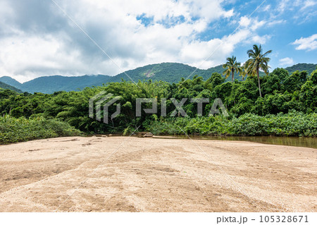 Praia de Parnaioca, Parnaioca Beach at Ilha Grande, Agnra dos Reis, Brazil Praia de Parnaioca, Parnaioca Beach at Ilha Grande, Agnra dos Reis, Brazil 105328671