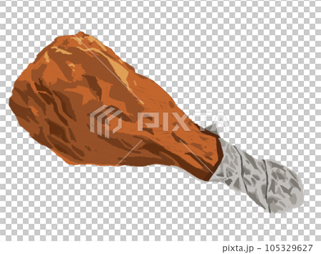 炸雞插畫素材 炸雞插畫素材 105329627