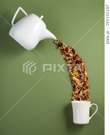 Concept image of the theme of herbal medicine. Concept image of the theme of herbal medicine. 105332297