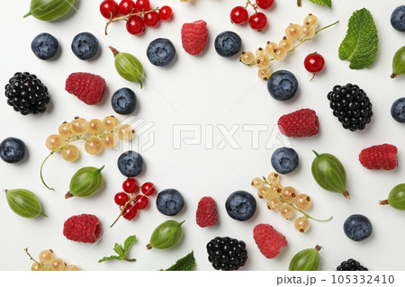 Tasty and delicious summer food, berries, healthy food concept Tasty and delicious summer food, berries, healthy food concept 105332410