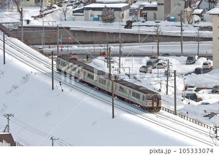 千歳線 上野幌ー新札幌 JR北海道 731系 G-104編成(札幌) 千歳線 上野幌ー新札幌 JR北海道 731系 G-104編成(札幌) 105333074
