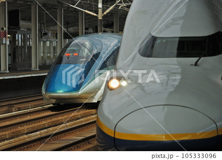 東北新幹線　古川　JR東日本　E4系　P4編成　E954形　S9編成　MAXやまびこ 105333096
