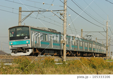 川越線　指扇ー南古谷　JR東日本　205系　20編成（川越） 105333106