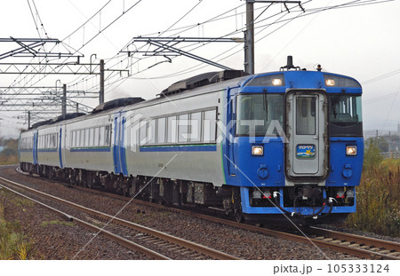函館本線　江別ー豊幌　JR北海道　キハ183-1501（苗穂）　サロベツ 105333124