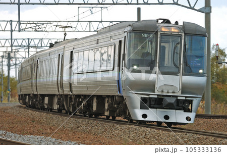 函館本線 滝川ー砂川 JR北海道 785系 NE-3編成(札幌) スーパーホワイトアロー 函館本線 滝川ー砂川 JR北海道 785系 NE-3編成(札幌) スーパーホワイトアロー 105333136