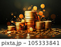 Investment concept, Coins on the table, business growth concept. 105333841