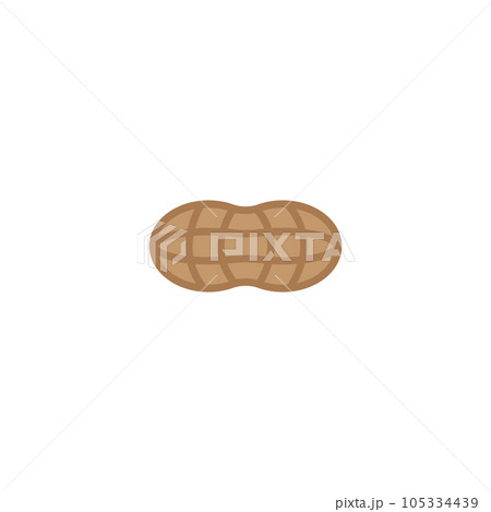Peanut Icon, Pea Nuts Snack Symbol, Peanuts Sign, Line Peanut Icon Illustration Peanut Icon, Pea Nuts Snack Symbol, Peanuts Sign, Line Peanut Icon Illustration 105334439