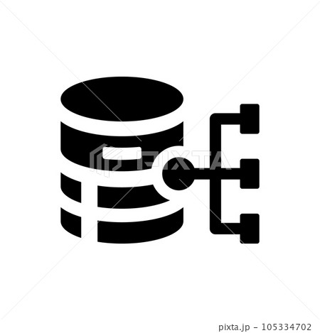 Database structure icon 105334702