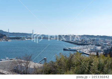 気仙沼湾の風景 気仙沼湾の風景 105336842
