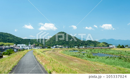 打吹山と小鴨川沿いのサイクリング 105337024