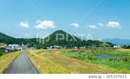 打吹山と小鴨川沿いのサイクリング 105337025