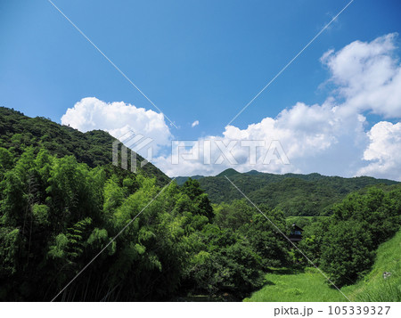 大内氏遺跡凌雲寺跡の風景 大内氏遺跡凌雲寺跡の風景 105339327