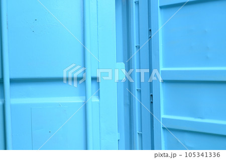 blue metal door texture background for interior design blue metal door texture background for interior design 105341336