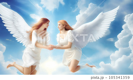 翼を広げた天使 6 翼を広げた天使 6 105341359