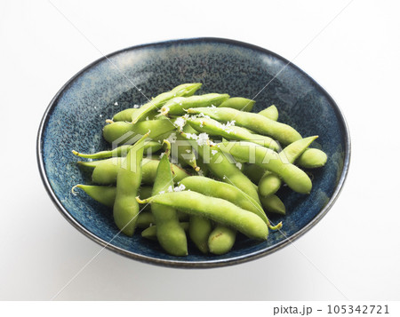 茹でたての枝豆 茹でたての枝豆 105342721