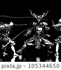 銅線人形❸武士 105344650