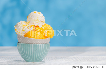 Refreshing ice cream Refreshing ice cream 105346081