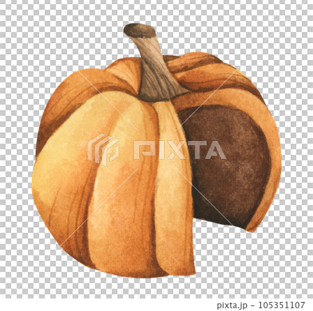 Watercolor illustration of a variety of holiday dessert. 105351107