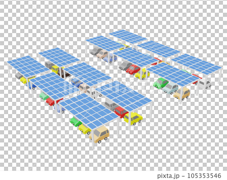 ソーラーカーポート 105353546
