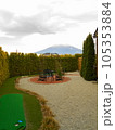 河口湖のコテージの庭と富士山 105353884