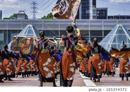 おどりんちゅチーム よさこい踊り 多摩センター夏まつりにて おどりんちゅチーム よさこい踊り 多摩センター夏まつりにて 105354372