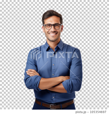 Businessman isolated 105354697