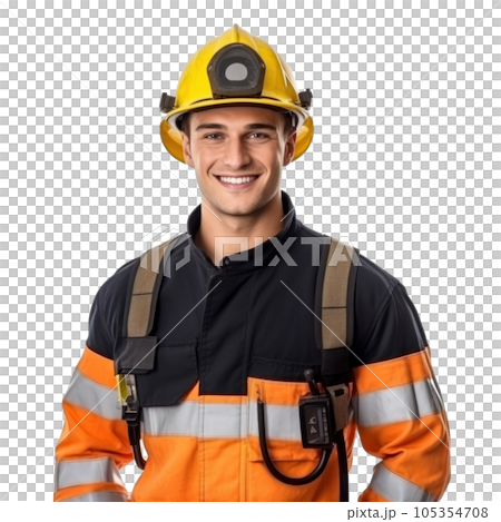 Man fire fighter 105354708