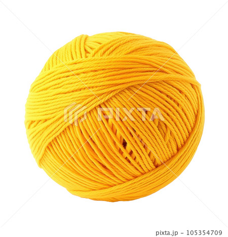 Ball  of  thread. for knitting isolated 105354709
