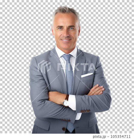 Businessman isolated 105354711