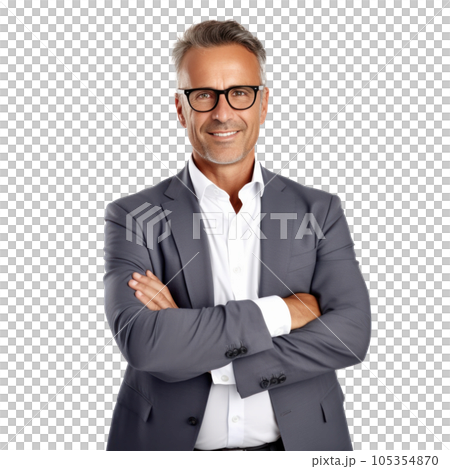 Businessman isolated 105354870