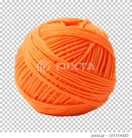 Ball  of  thread. for knitting isolated 105354883