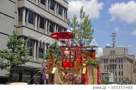 鈴鹿山 2023年7月24日 祇園祭 山鉾巡行(後祭) 鈴鹿山 2023年7月24日 祇園祭 山鉾巡行(後祭) 105355488