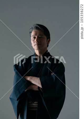 和装　男性　着物 105356272