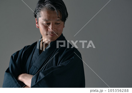 和装　男性　着物 105356288