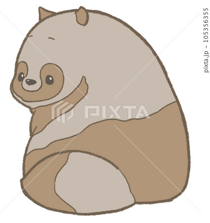 こちらを振り返るたぬき こちらを振り返るたぬき 105356355