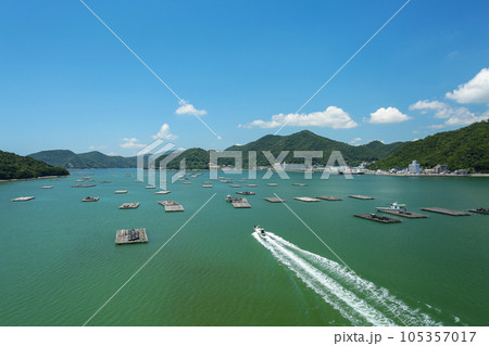 岡山県備前市日生の風景 岡山県備前市日生の風景 105357017