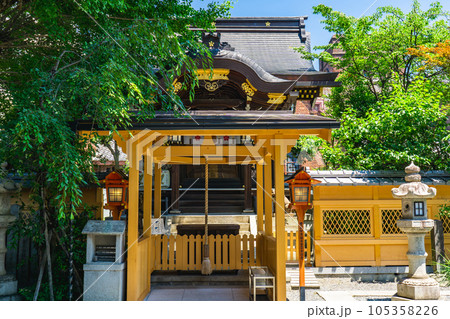 京都市上京区堀松町の菅原院天満宮神社(学問の神様) 社殿 京都市上京区堀松町の菅原院天満宮神社(学問の神様) 社殿 105358226