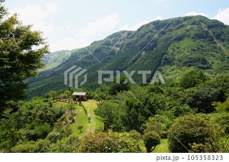 阿蘇の絶景スポット　田子山公園　 105358323