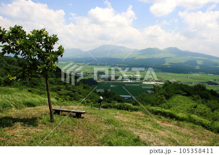 阿蘇の絶景スポット 田子山公園 阿蘇の絶景スポット 田子山公園 105358411