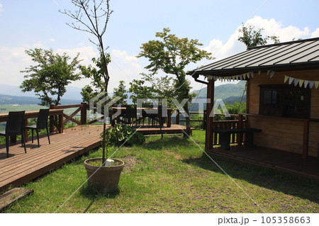 阿蘇の絶景スポット　田子山公園　 105358663