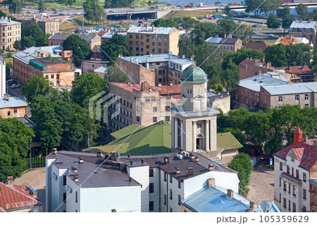 Aerial view of the Riga Heart of Jesus Evangelic Lutheran Church Aerial view of the Riga Heart of Jesus Evangelic Lutheran Church 105359629