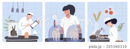 Cloning Genetics Square Compositions 105360310