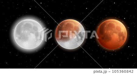 Eclipse Realistic Composition 105360842