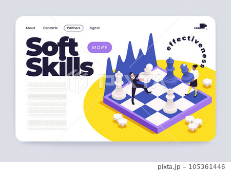 Soft Skills Isometric Web Page 105361446