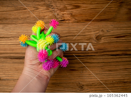Bright Colored Toy, Colorful Squeeze Antistress Toys, Soft Squishy Spider on Elastic Band, Color Plastic Puffer Balls Bright Colored Toy, Colorful Squeeze Antistress Toys, Soft Squishy Spider on Elastic Band, Color Plastic Puffer Balls 105362445