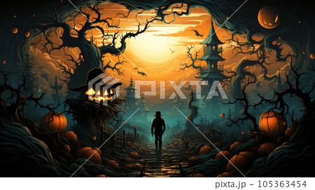 ちょと怖いイメージのハロウィン