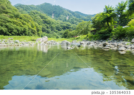 【真夏の道志川】 105364033