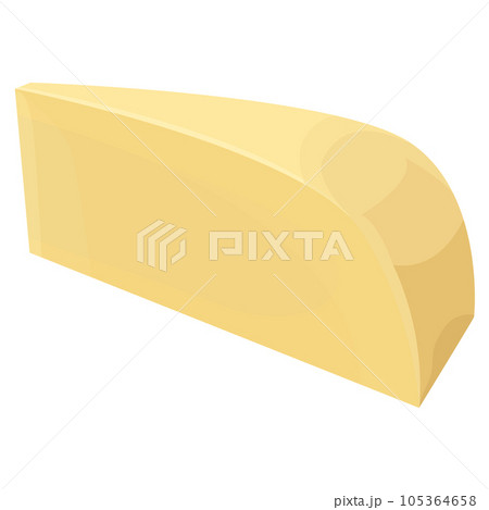 ハードタイプのチーズのイラスト素材 ハードタイプのチーズのイラスト素材 105364658