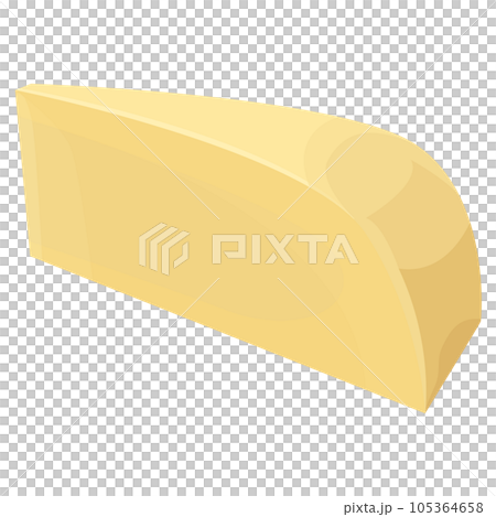 ハードタイプのチーズのイラスト素材 ハードタイプのチーズのイラスト素材 105364658